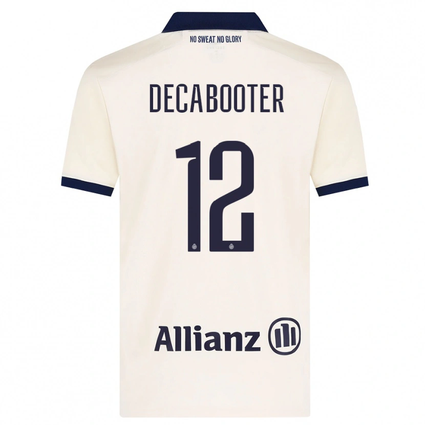 Danxen Homem Camisola Marith Decabooter #12 Beige Preto Alternativa 2026/27 Camisa Brasil
