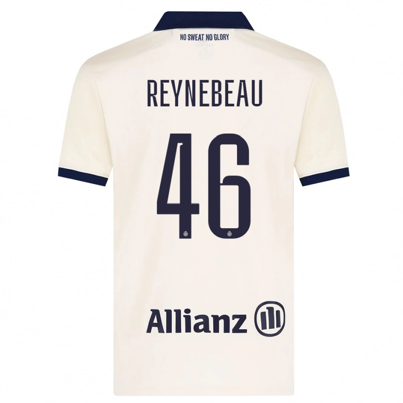 Danxen Homem Camisola Clementine Reynebeau #46 Beige Preto Alternativa 2026/27 Camisa Brasil