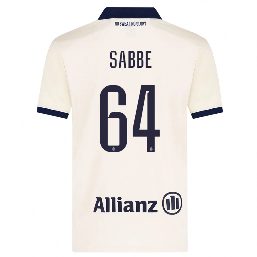 Danxen Homem Camisola Kyriani Sabbe #64 Beige Preto Alternativa 2026/27 Camisa Brasil