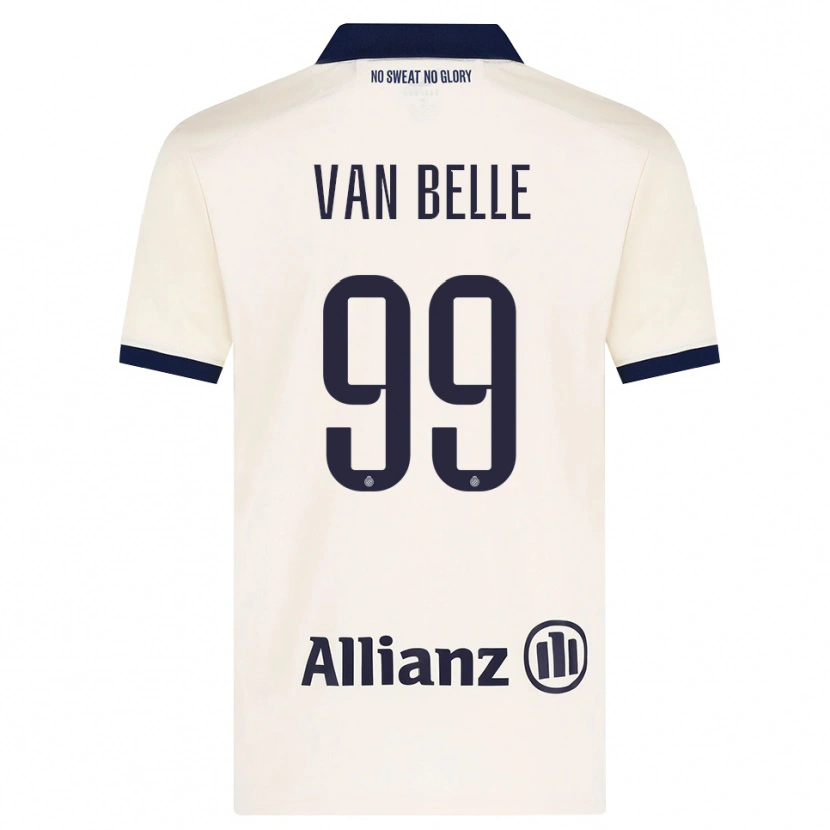 Danxen Homem Camisola Lyndsey Van Belle #99 Beige Preto Alternativa 2026/27 Camisa Brasil