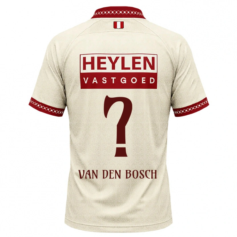 Danxen Homem Camisola Cisse Van Den Bosch #0 Beige Vermelho Alternativa 2026/27 Camisa Brasil