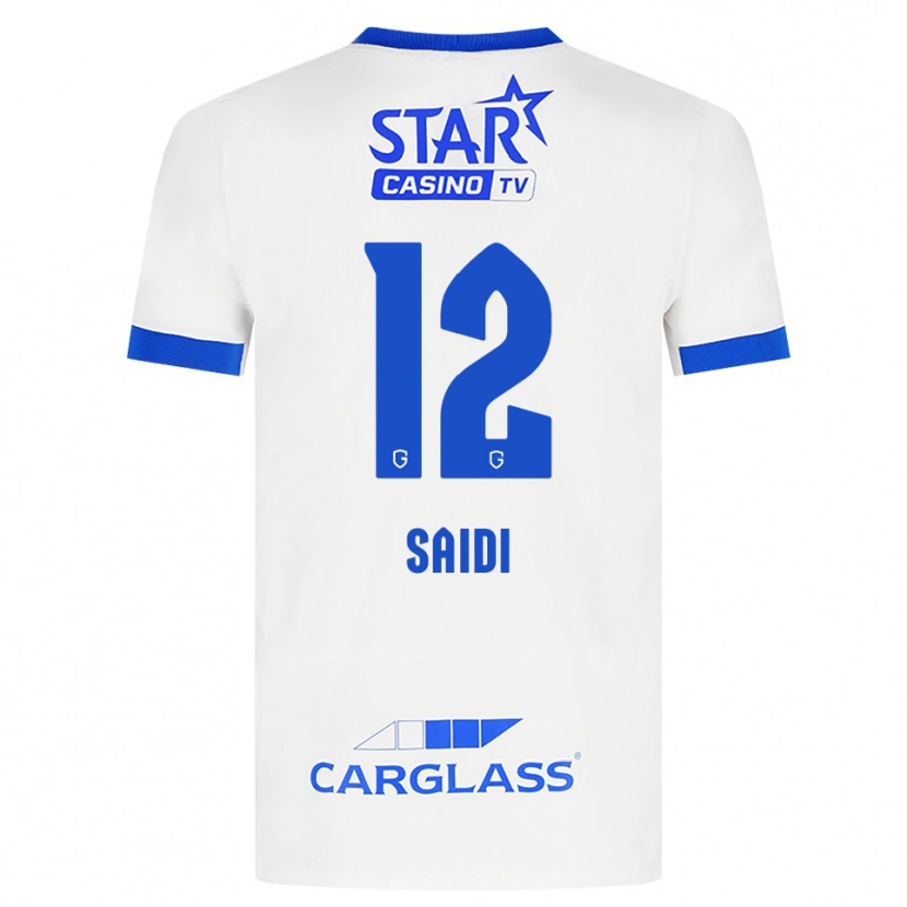 Danxen Homem Camisola Assil Saidi #12 Branco Azul Alternativa 2026/27 Camisa Brasil