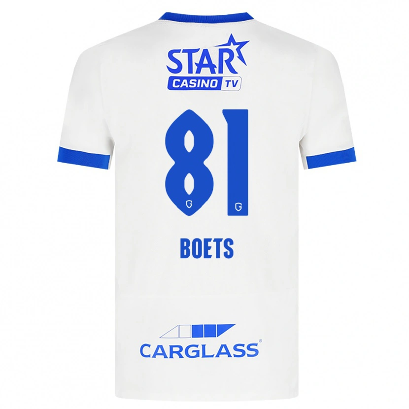 Danxen Homem Camisola Keo Boets #81 Branco Azul Alternativa 2026/27 Camisa Brasil