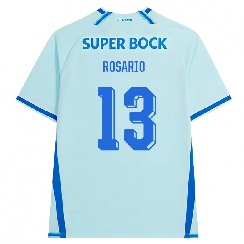 Danxen Homem Camisola Pablo Rosario #13 Lightcyan Azul Terceiro 2026/27 Camisa Brasil
