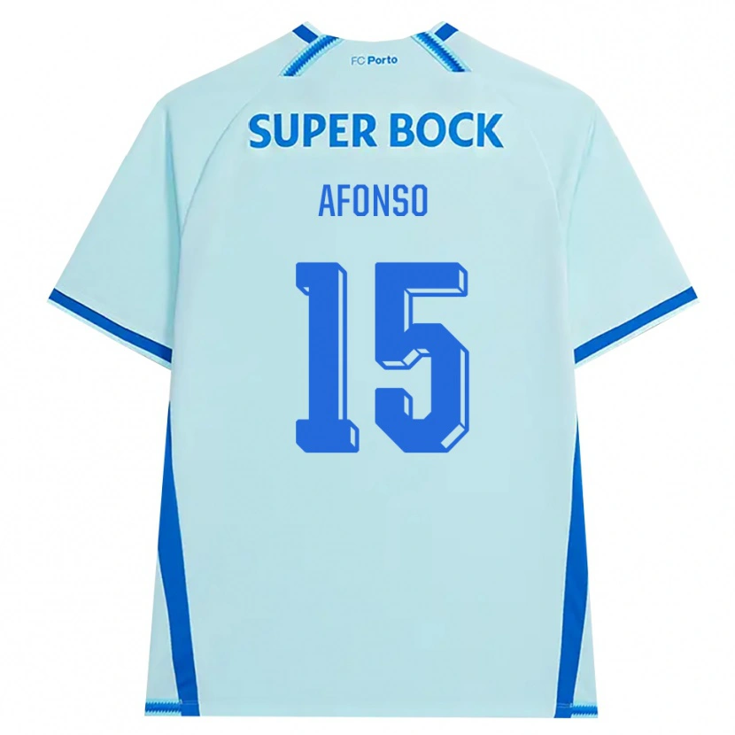 Danxen Homem Camisola Zé Afonso #15 Lightcyan Azul Terceiro 2026/27 Camisa Brasil