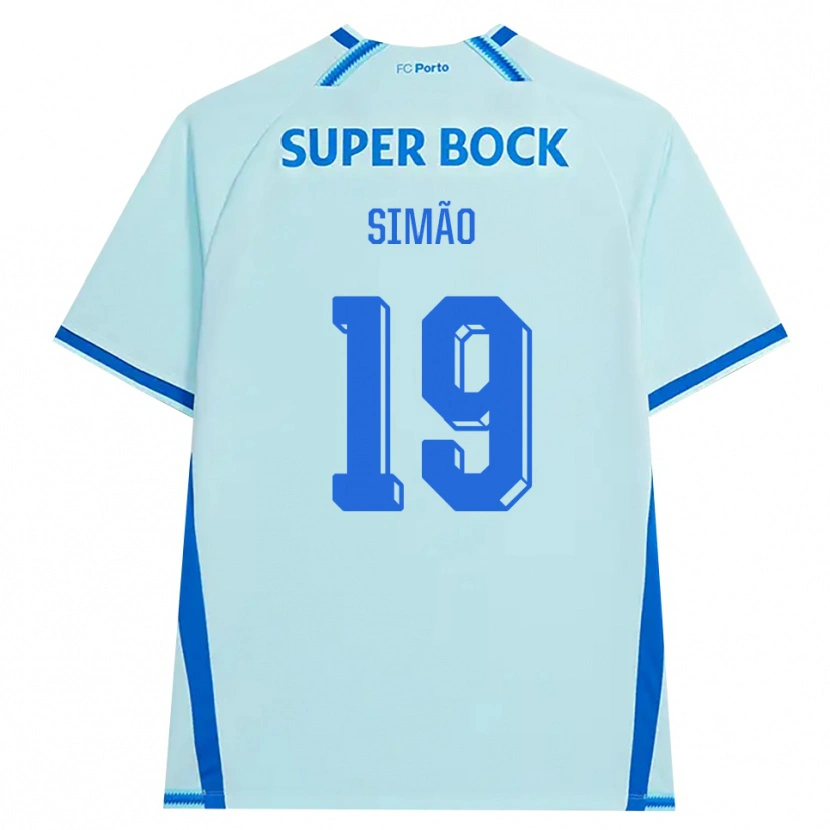 Danxen Homem Camisola Martim Simão #19 Lightcyan Azul Terceiro 2026/27 Camisa Brasil