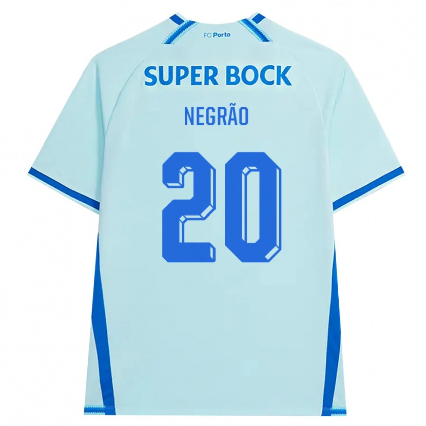Danxen Homem Camisola Maria Negrão #20 Lightcyan Azul Terceiro 2026/27 Camisa Brasil