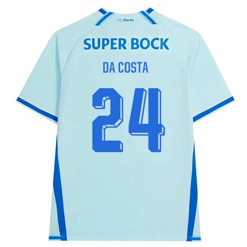 Danxen Homem Camisola Seif Da Costa #24 Lightcyan Azul Terceiro 2026/27 Camisa Brasil