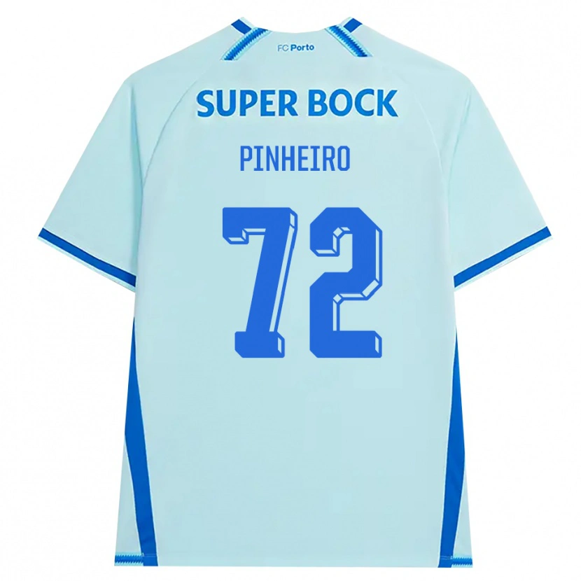 Danxen Homem Camisola Rodrigo Pinheiro #72 Lightcyan Azul Terceiro 2026/27 Camisa Brasil