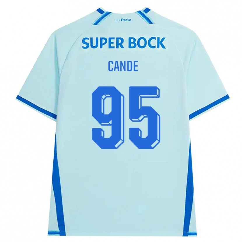 Danxen Homem Camisola Anhá Cande #95 Lightcyan Azul Terceiro 2026/27 Camisa Brasil