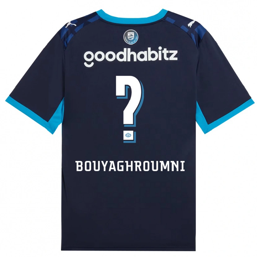 Danxen Homem Camisola Jaafar Bouyaghroumni #0 Dodgerblue Royalblue Terceiro 2026/27 Camisa Brasil