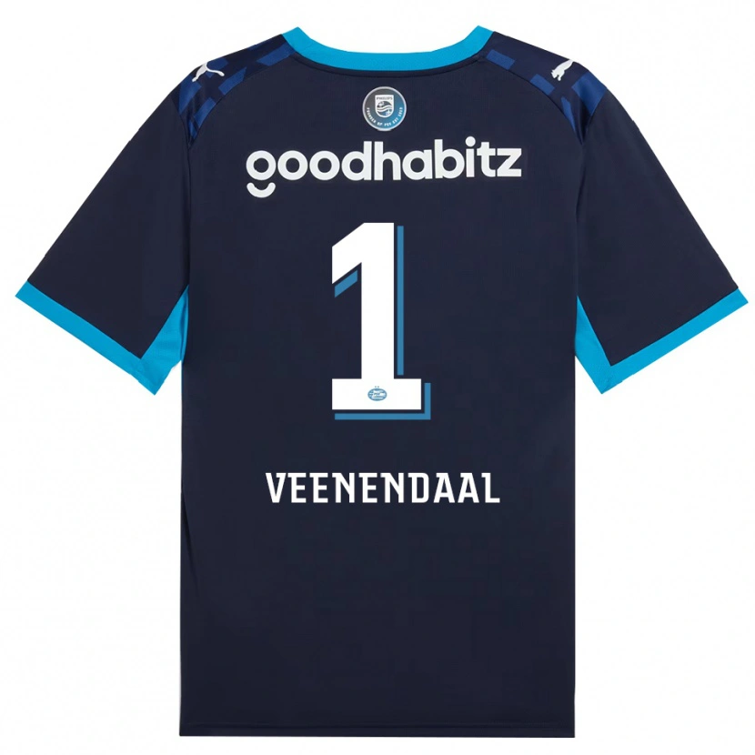 Danxen Homem Camisola Sari Van Veenendaal #1 Dodgerblue Royalblue Terceiro 2026/27 Camisa Brasil