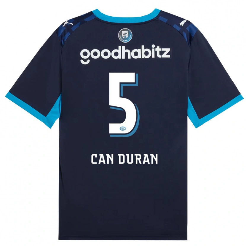 Danxen Homem Camisola Emre Can Duran #5 Dodgerblue Royalblue Terceiro 2026/27 Camisa Brasil