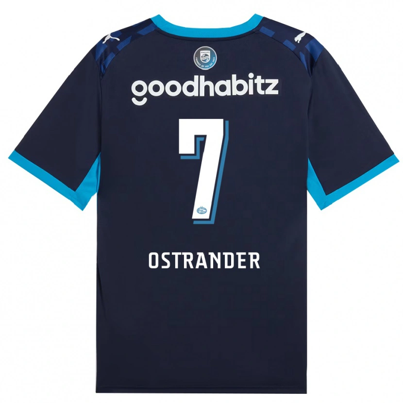 Danxen Homem Camisola William Ostrander #7 Dodgerblue Royalblue Terceiro 2026/27 Camisa Brasil