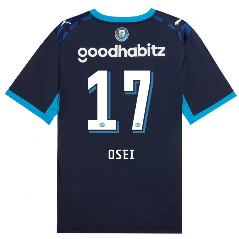 Danxen Homem Camisola Micaiah Osei #17 Dodgerblue Royalblue Terceiro 2026/27 Camisa Brasil