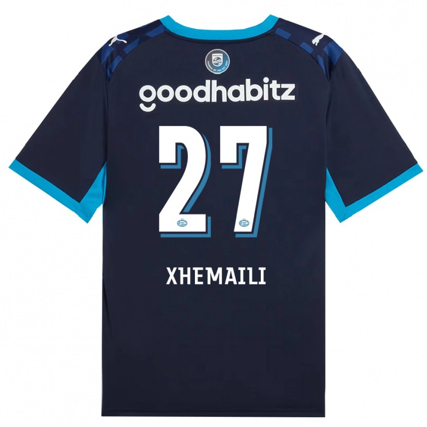 Danxen Homem Camisola Riola Xhemaili #27 Dodgerblue Royalblue Terceiro 2026/27 Camisa Brasil