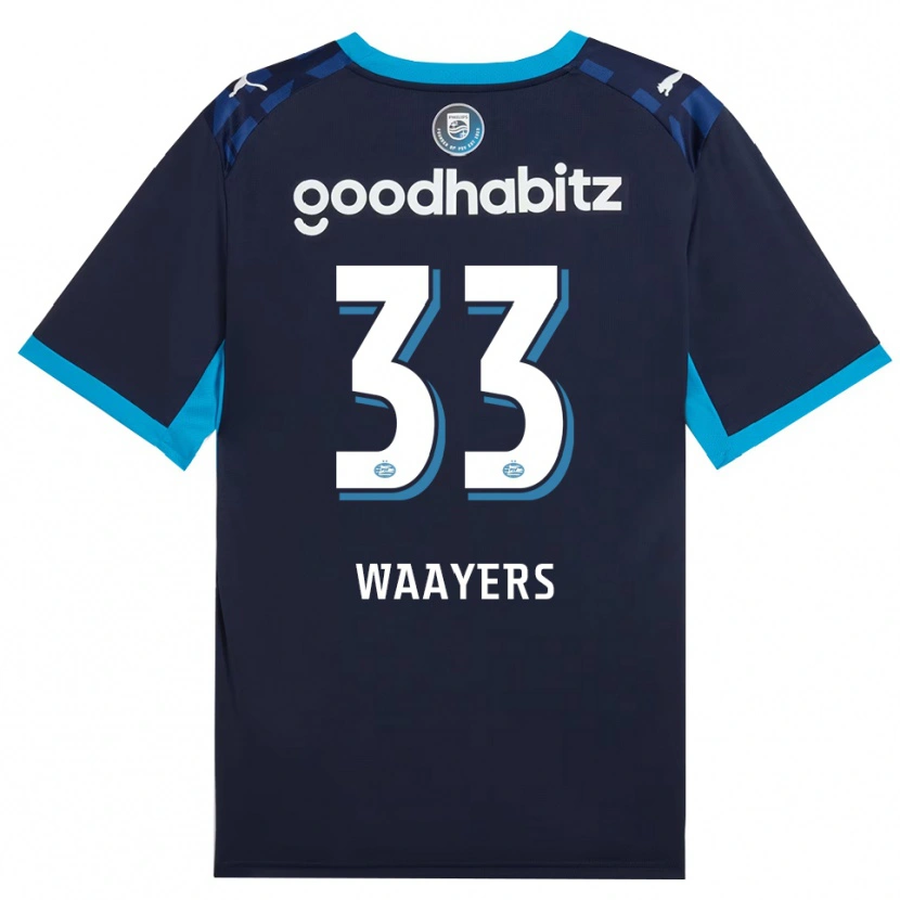 Danxen Homem Camisola Eus Waayers #33 Dodgerblue Royalblue Terceiro 2026/27 Camisa Brasil