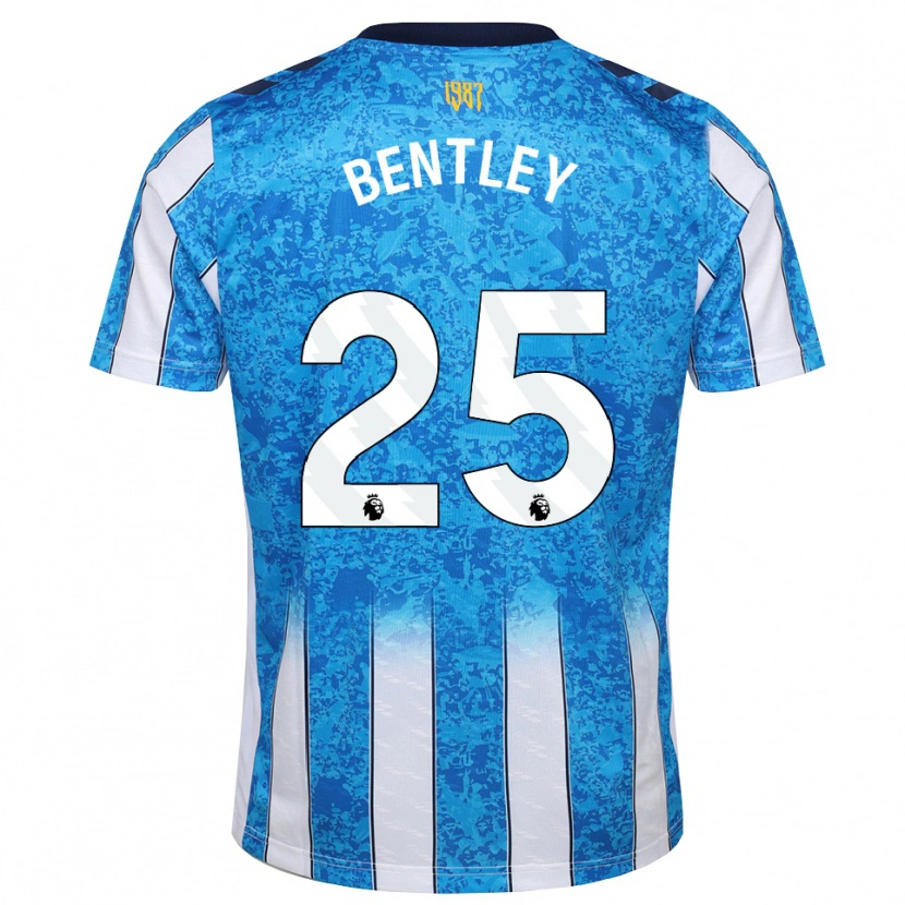 Danxen Homem Camisola Daniel Bentley #25 Branco Azul Laranja Principal 2026/27 Camisa Brasil