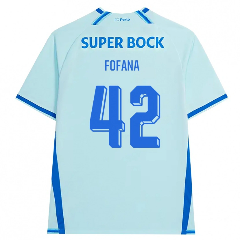 Danxen Homem Camisola Seko Fofana #42 Lightcyan Azul Terceiro 2026/27 Camisa Brasil