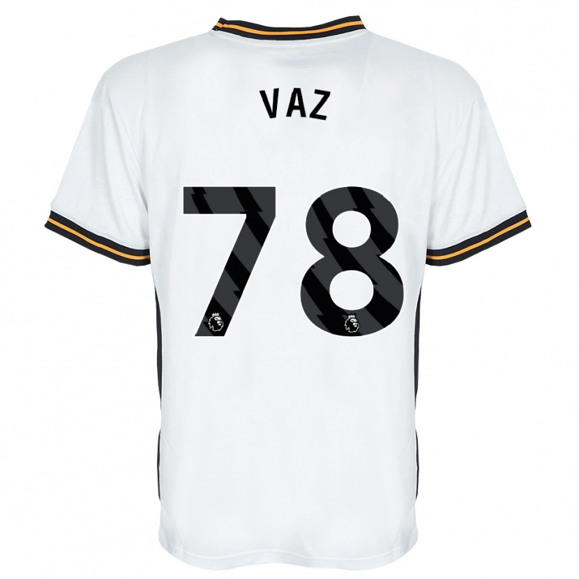 Danxen Homem Camisola Robinio Vaz #78 Branco Laranja Preto Alternativa 2026/27 Camisa Brasil