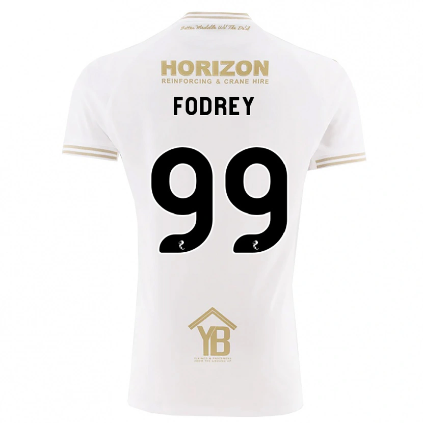 Danxen Mulher Camisola Cj Fodrey #99 Trigo Branco Alternativa 2026/27 Camisa Brasil