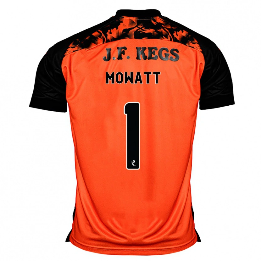 Danxen Mulher Camisola Beth Mowatt #1 Laranja Preto Branco Principal 2026/27 Camisa Brasil