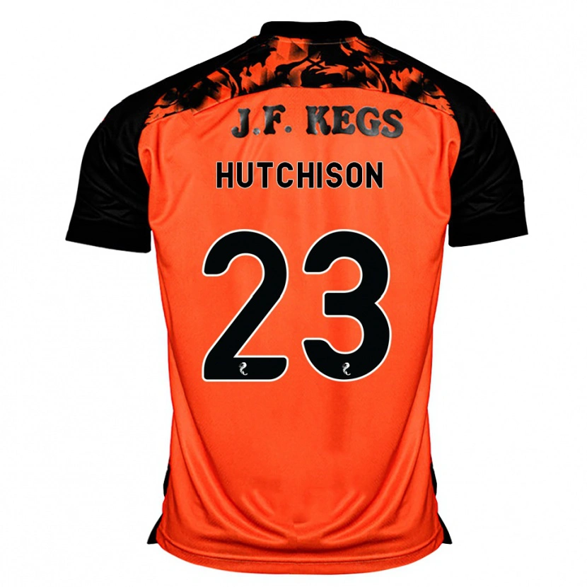 Danxen Mulher Camisola Daisy Hutchison #23 Laranja Preto Branco Principal 2026/27 Camisa Brasil