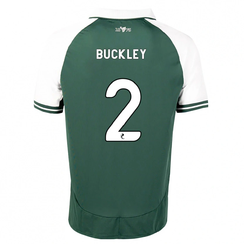Danxen Mulher Camisola Adam Buckley #2 Verde Mar Branco Principal 2026/27 Camisa Brasil