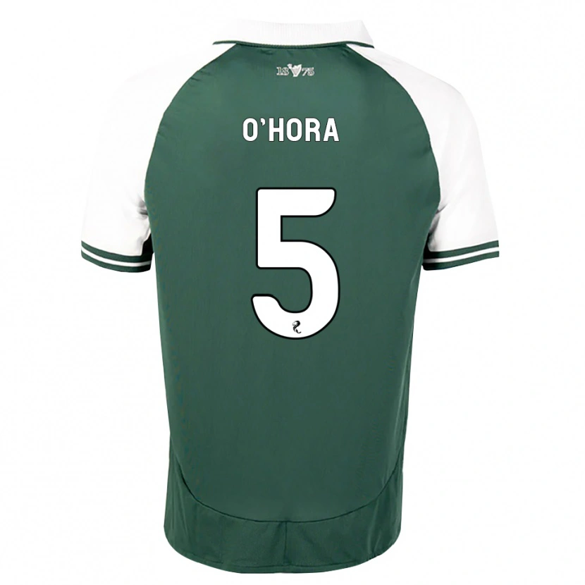 Danxen Mulher Camisola Warren O'hora #5 Verde Mar Branco Principal 2026/27 Camisa Brasil