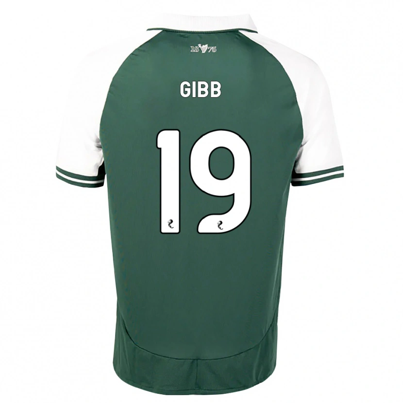 Danxen Mulher Camisola Caley Gibb #19 Verde Mar Branco Principal 2026/27 Camisa Brasil
