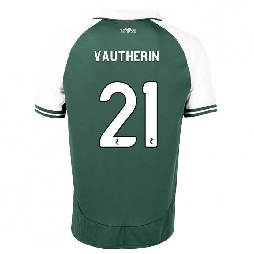 Danxen Mulher Camisola Sam Vautherin #21 Verde Mar Branco Principal 2026/27 Camisa Brasil