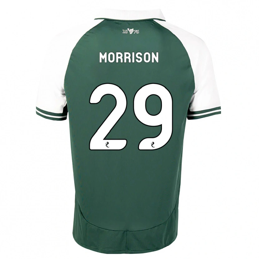 Danxen Mulher Camisola Kirsty Morrison #29 Verde Mar Branco Principal 2026/27 Camisa Brasil