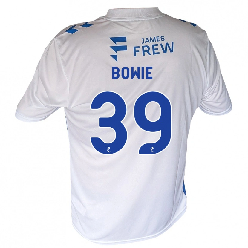 Danxen Mulher Camisola Euan Bowie #39 Azul Real Branco Principal 2026/27 Camisa Brasil