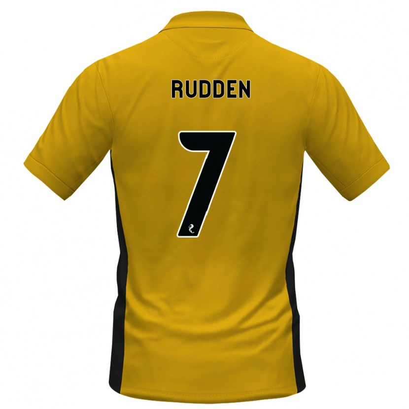 Danxen Mulher Camisola Zak Rudden #7 Laranja Preto Principal 2026/27 Camisa Brasil
