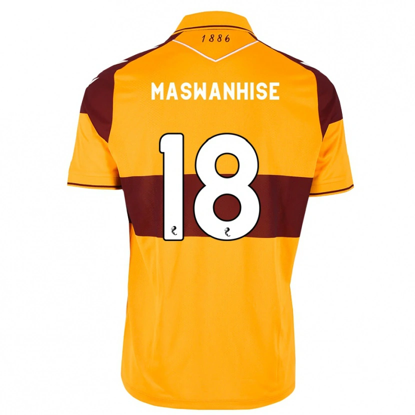 Danxen Mulher Camisola Tawanda Maswanhise #18 Marrom Laranja Principal 2026/27 Camisa Brasil