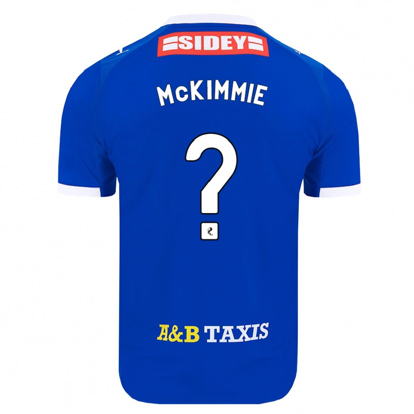 Danxen Mulher Camisola Lucas Mckimmie #0 Azul Vermelho Amarelo Principal 2026/27 Camisa Brasil