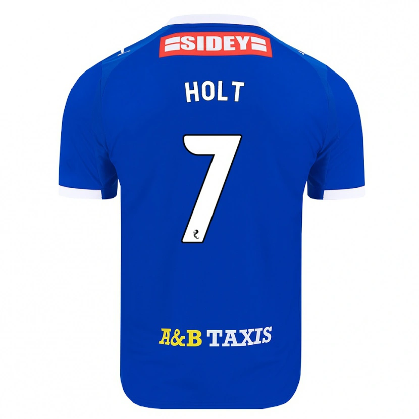 Danxen Mulher Camisola Jason Holt #7 Azul Vermelho Amarelo Principal 2026/27 Camisa Brasil