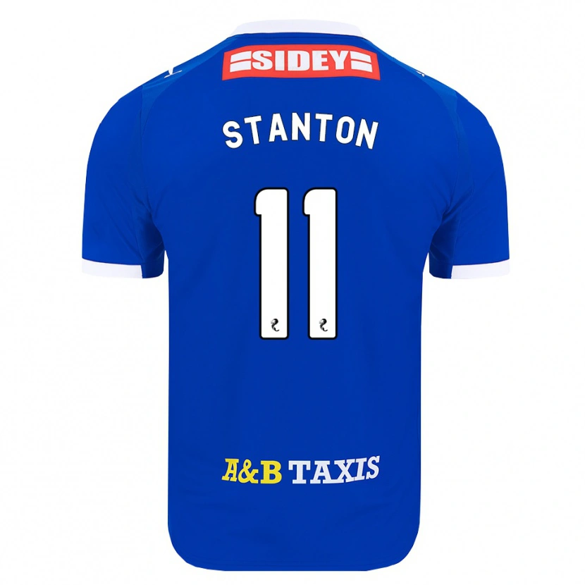Danxen Mulher Camisola Sam Stanton #11 Azul Vermelho Amarelo Principal 2026/27 Camisa Brasil