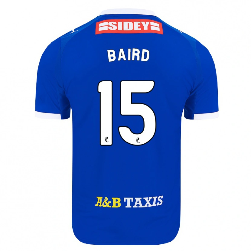 Danxen Mulher Camisola Jack Baird #15 Azul Vermelho Amarelo Principal 2026/27 Camisa Brasil