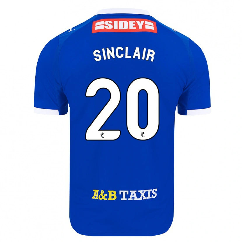 Danxen Mulher Camisola Ross Sinclair #20 Azul Vermelho Amarelo Principal 2026/27 Camisa Brasil