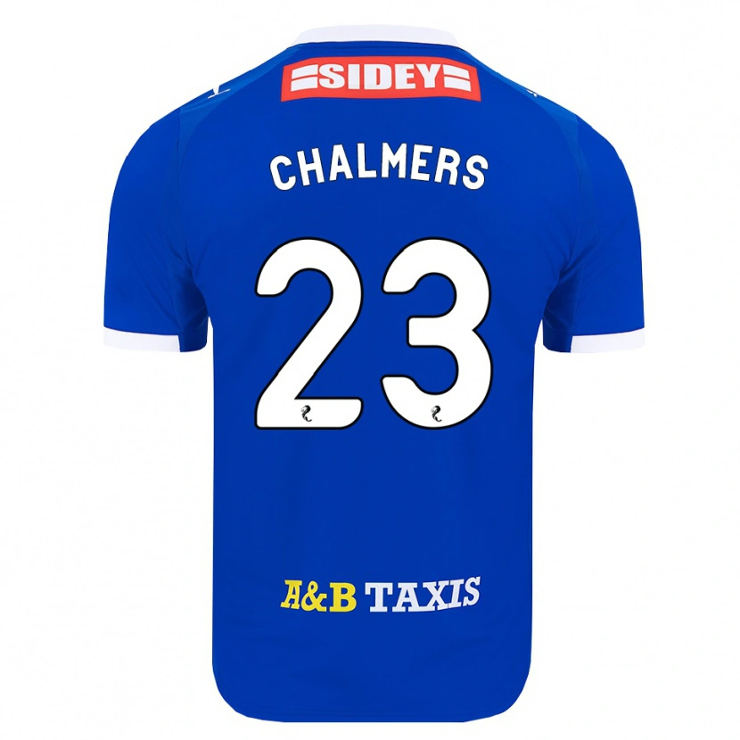 Danxen Mulher Camisola Logan Chalmers #23 Azul Vermelho Amarelo Principal 2026/27 Camisa Brasil