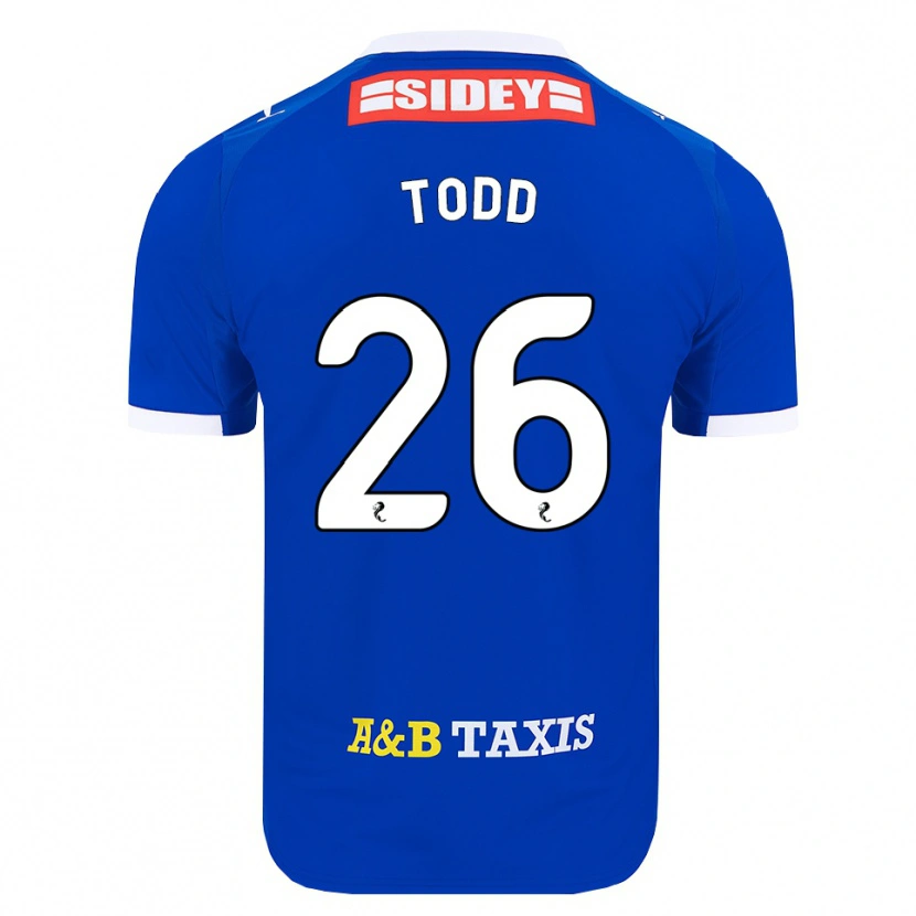 Danxen Mulher Camisola Matty Todd #26 Azul Vermelho Amarelo Principal 2026/27 Camisa Brasil