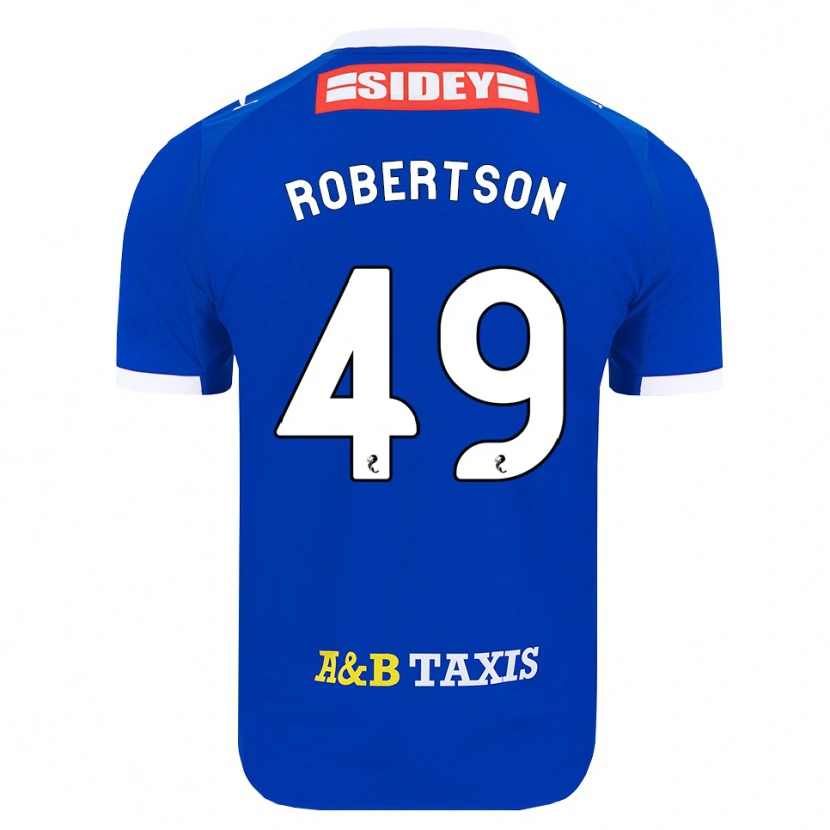 Danxen Mulher Camisola Jack Robertson #49 Azul Vermelho Amarelo Principal 2026/27 Camisa Brasil