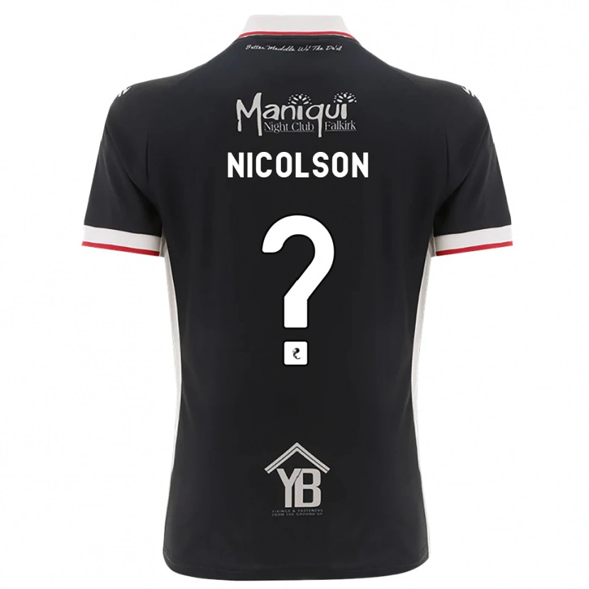 Danxen Mulher Camisola Amanda Nicolson #0 Preto Branco Vermelho Principal 2026/27 Camisa Brasil