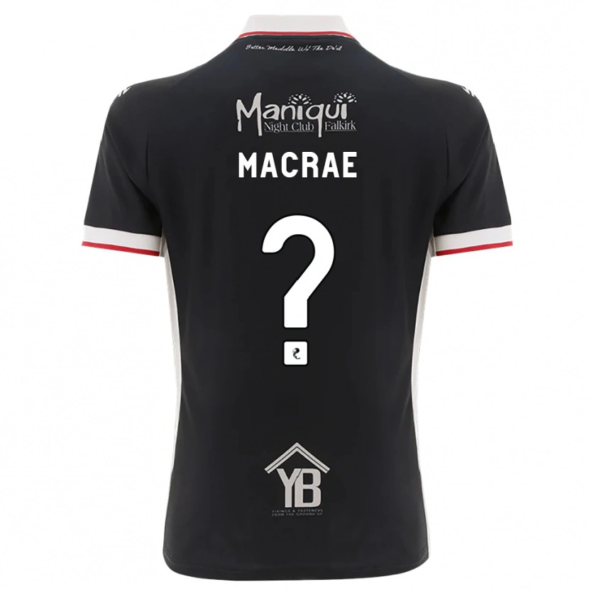 Danxen Mulher Camisola Jane Macrae #0 Preto Branco Vermelho Principal 2026/27 Camisa Brasil