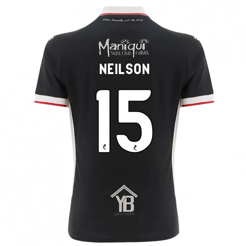 Danxen Mulher Camisola Lewis Neilson #15 Preto Branco Vermelho Principal 2026/27 Camisa Brasil