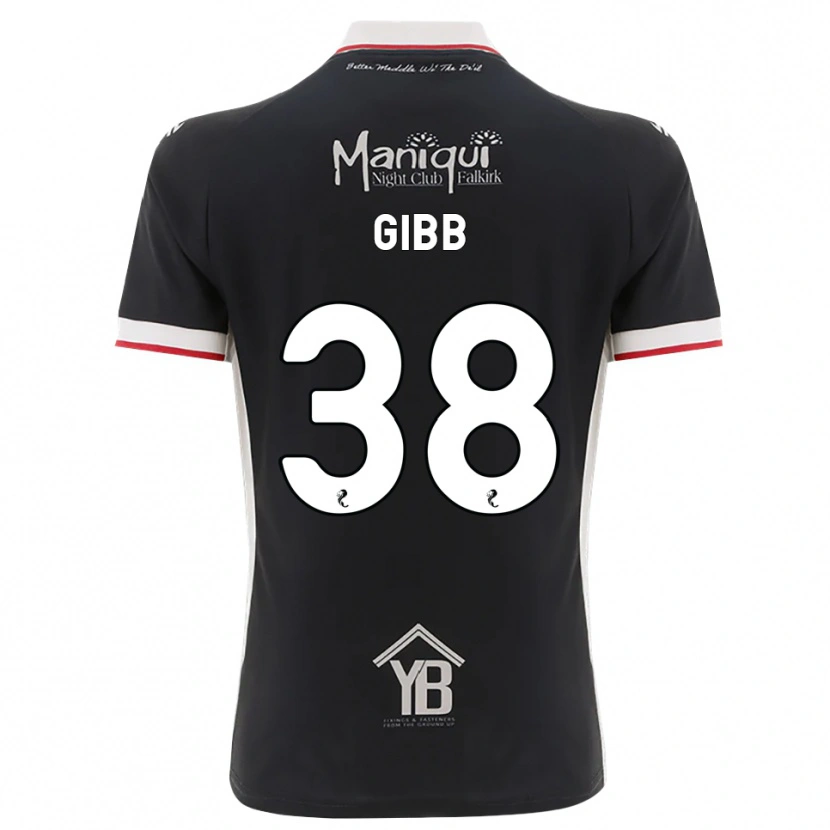 Danxen Mulher Camisola Thomas Gibb #38 Preto Branco Vermelho Principal 2026/27 Camisa Brasil