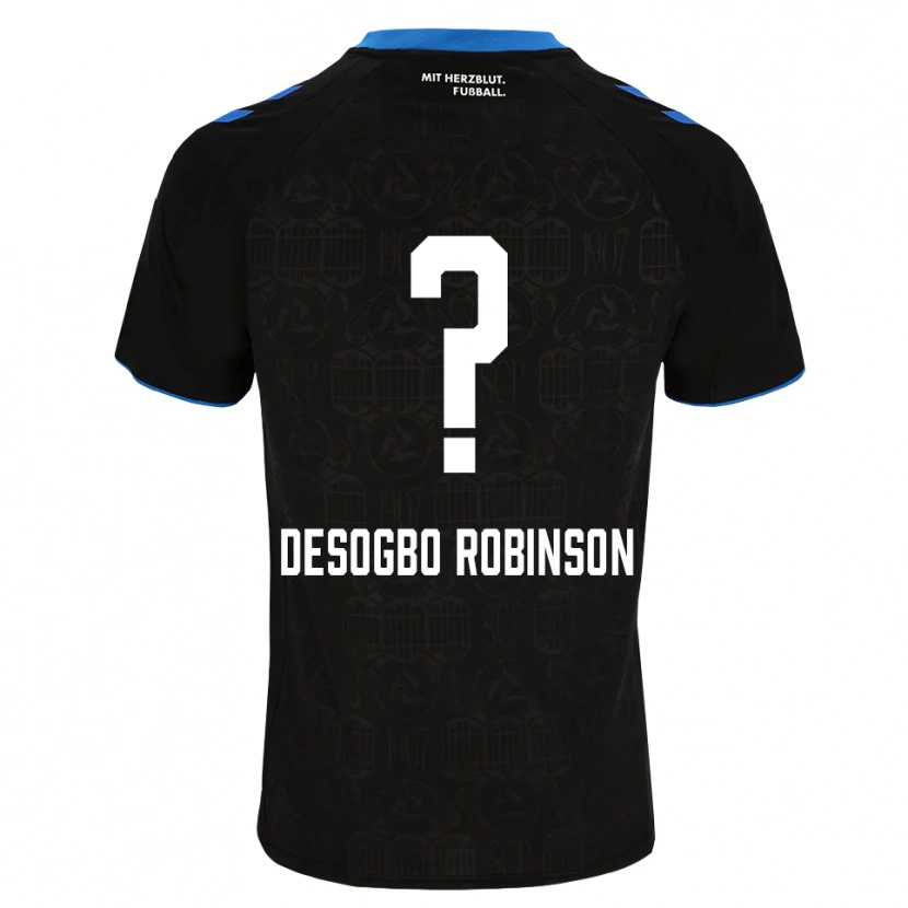 Danxen Mulher Camisola Jermaine Desogbo Robinson #0 Preto Branco Vermelho Principal 2026/27 Camisa Brasil