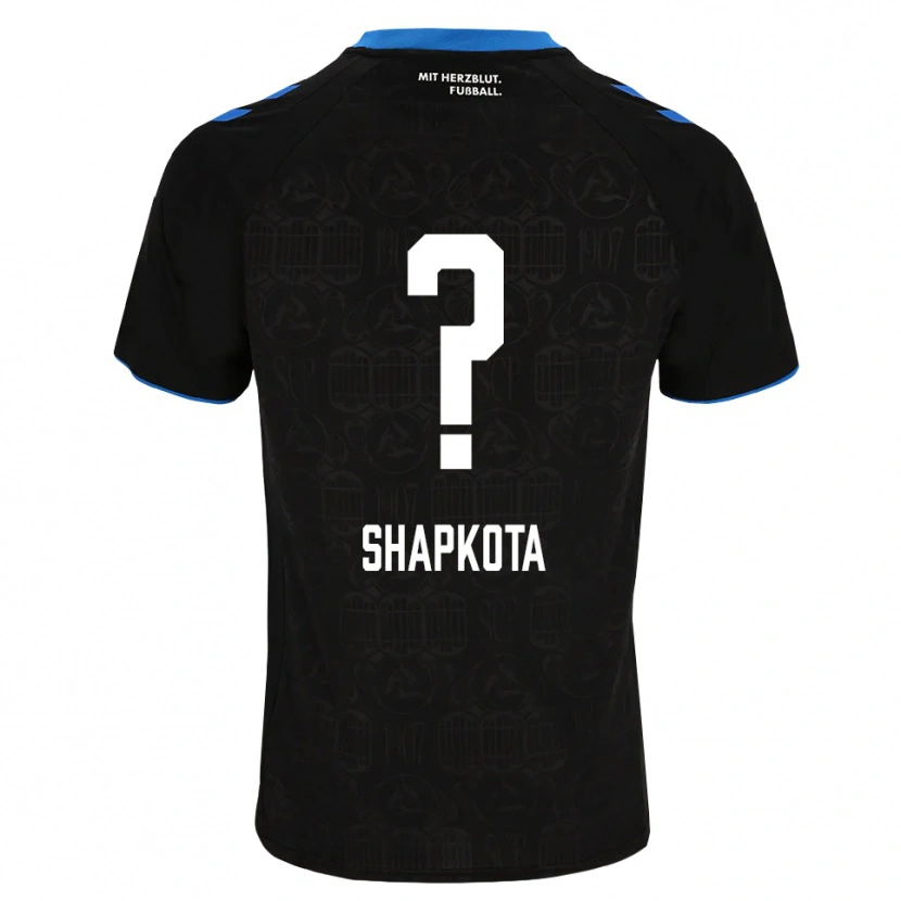 Danxen Mulher Camisola Raul Shapkota #0 Preto Branco Vermelho Principal 2026/27 Camisa Brasil
