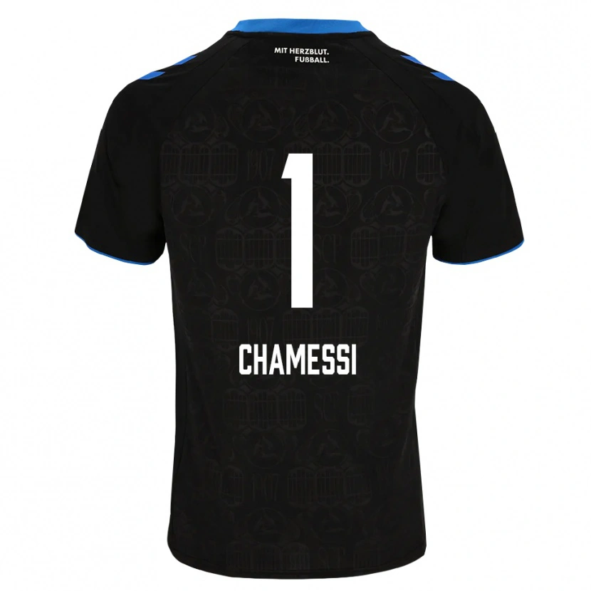 Danxen Mulher Camisola Ian Chamessi #1 Preto Branco Vermelho Principal 2026/27 Camisa Brasil